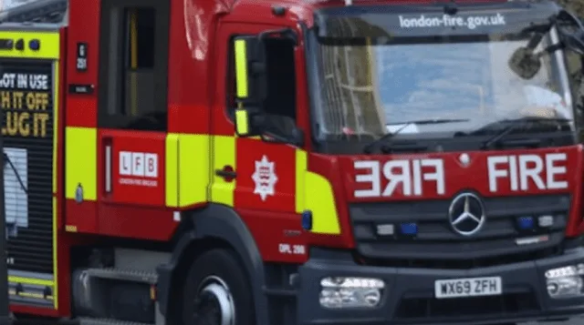 Huge Fire Engulfs Edmonton Recycling Centre – 70 Firefighters Battle Blaze Amid Smoke Warnings