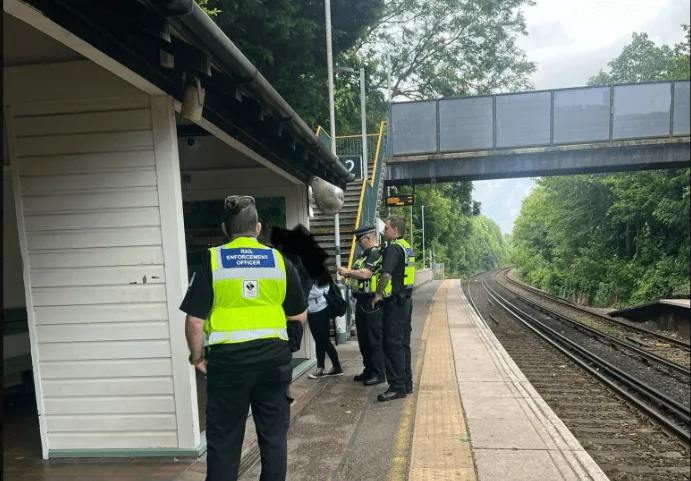 Off-Duty BTP Officer Breaks Up Teen Brawl and Detains Spitting Youth at Moulsecoomb Station