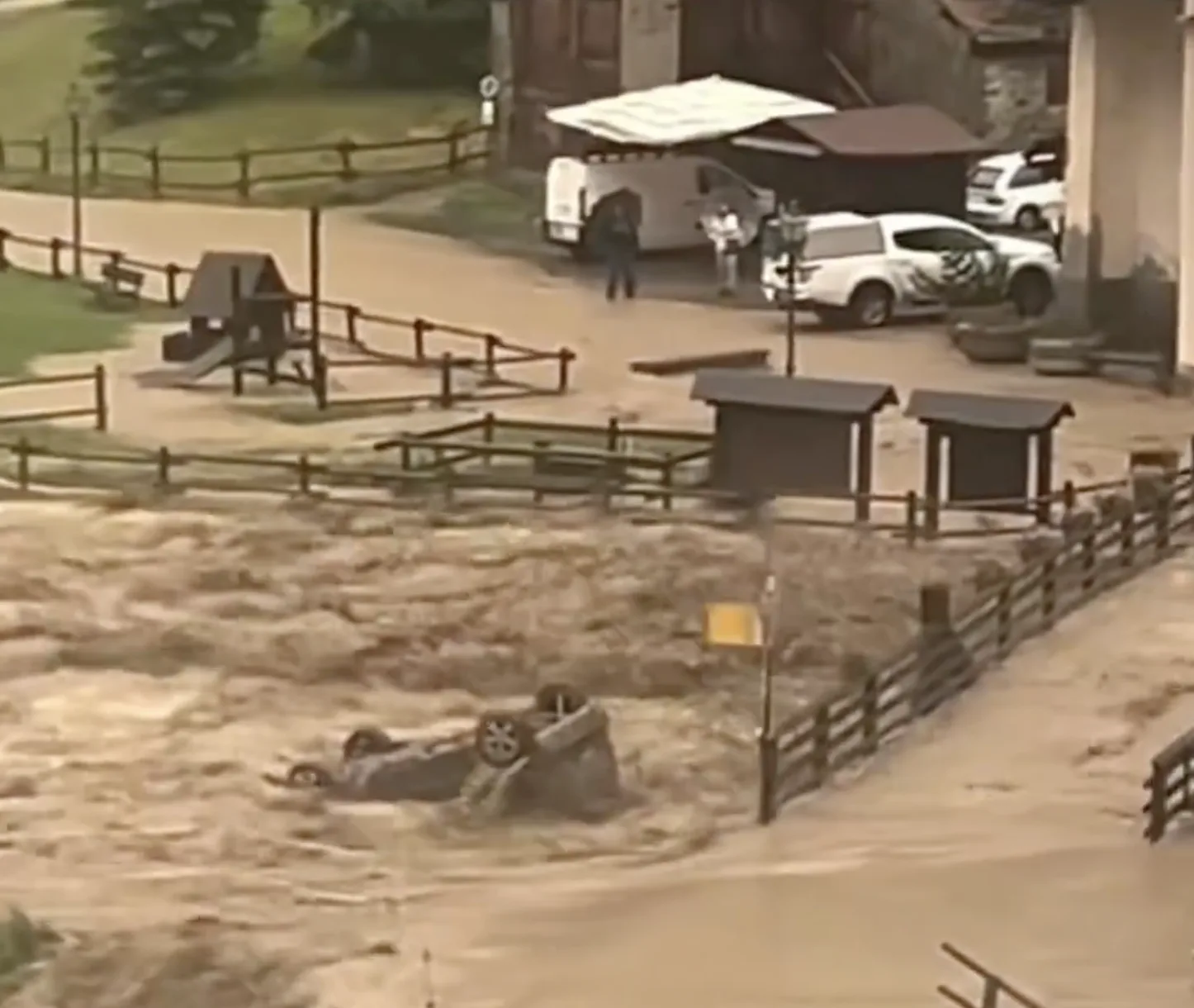 Deadly Flash Floods Wreak Havoc in Northwest Italy’s Alpine Valleys – State of Emergency Declared