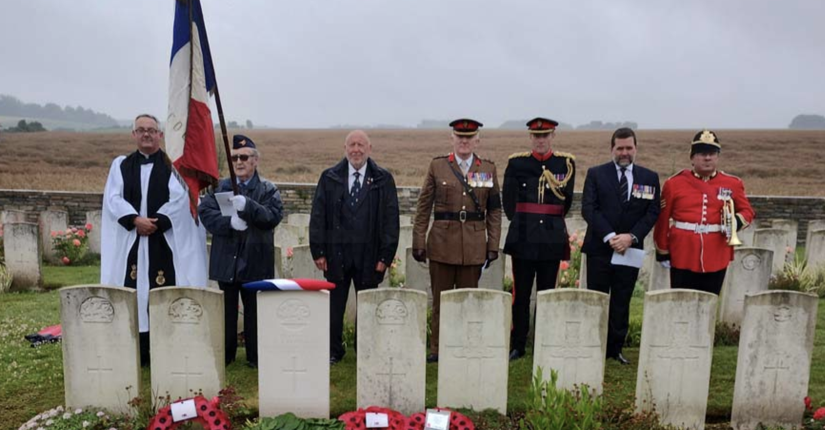 Graves of Six World War I Soldiers Finally Marked After a Century
