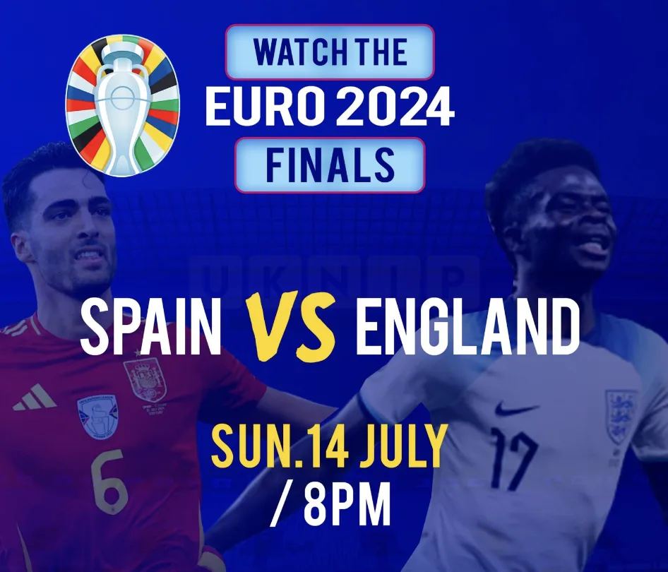 Euro 2024 Final: England vs Spain – Kick-off Time, TV Channel, and Live Stream Details
