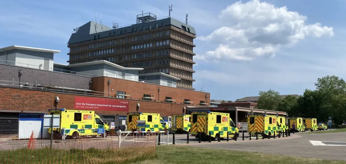 Gloucestershire Ambulances Fail Response Targets as Delays Double Amid Hospital Bed Crisis