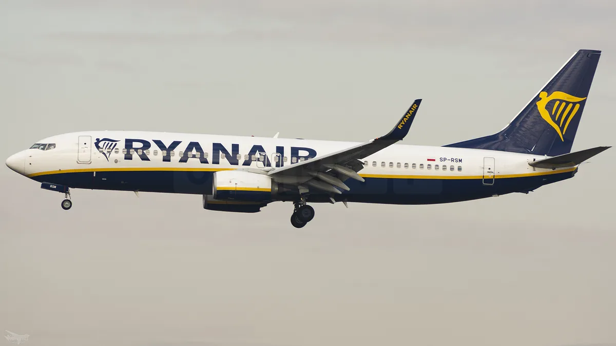 Ryanair Flight Diverts After Boy Suffers Severe Burns from Boiling Tea Spill Midair