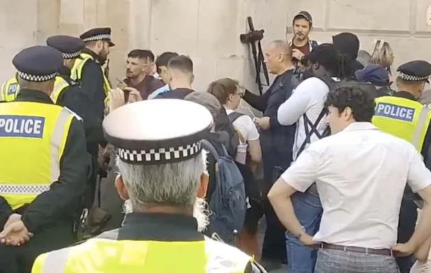 Two Arrested for Assault at Tommy Robinson Rally Amid London Protest Clashes