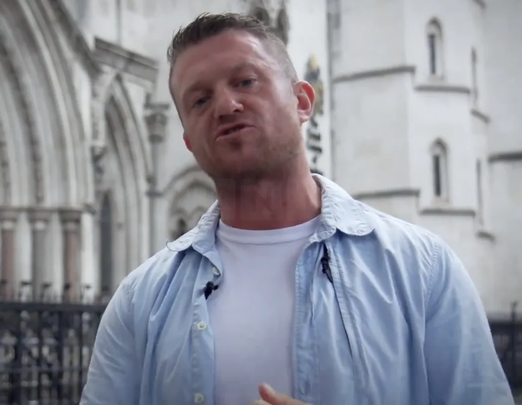 Tommy Robinson Arrested Under Terrorism Act at Channel Tunnel Sparks ‘Free Tommy’ Protests and Political Uproar