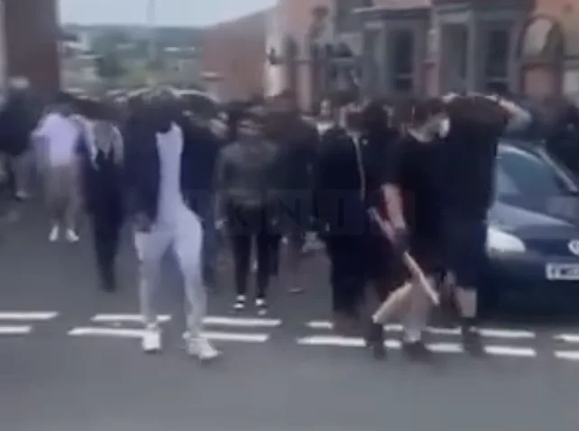 Armed Mob Roams Stoke Streets Unchallenged as Police Face Fury Over ‘Two-Tier Policing’