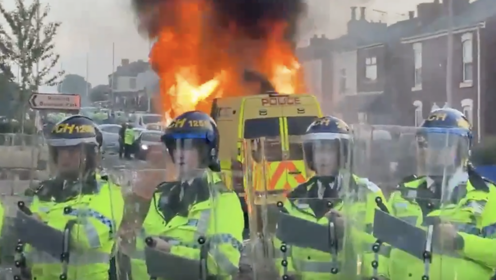 First Teen Riot Prisoner Jailed as UK Courts Crack Down on Nationwide Unrest