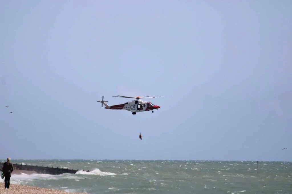 Body Found at Seaford Beach Sparks Major Police and Coastguard Hunt