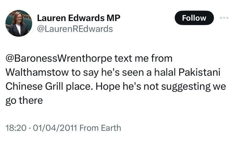 Labour MP Lauren Edwards Apologises After Racist 2009 Tweets Spark Outrage