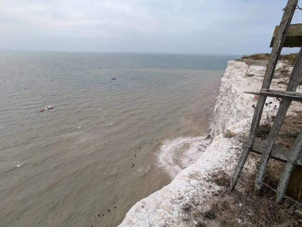Walker Trapped by Rising Tide Near Belle Tout Lighthouse Rescued by Coastguard and Dutch Yacht