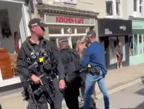 Armed Police Raid Brighton After Man Waved Fake Gun in City Centre