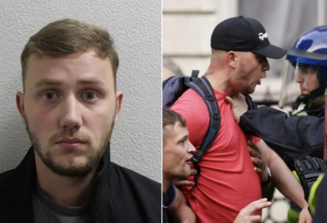 Roofer Alfie Arrowsmith Jailed 16 Months for Violent Disorder at Far-Right Whitehall Protest