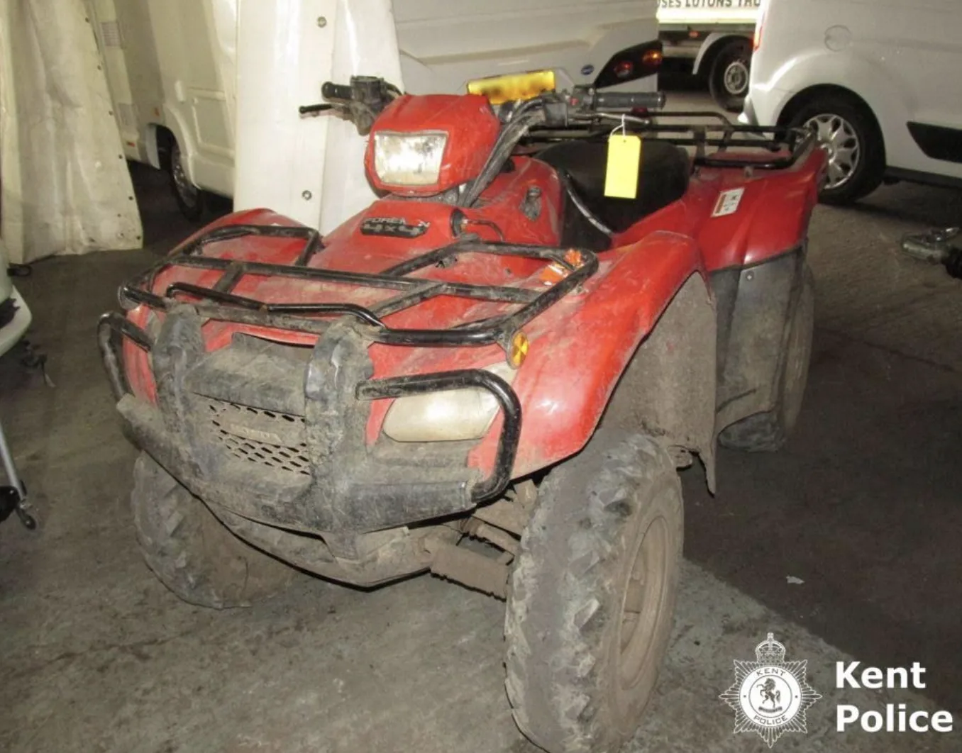 Kent Police Crack Down on Dartford Dump Raid: Owners Sought for Stolen Motorhome, Quad Bike & More