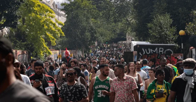 Notting Hill Carnival Chaos: 349 Arrested, 61 Police Assaults & 8 Stabbings in Violent Mayhem
