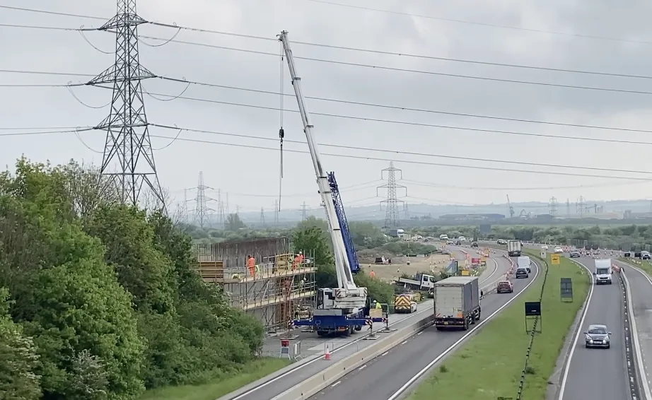 A249 Grovehurst Roundabout Night Closures Start Tonight for New Bridge Installation – Full Weekend Shutdowns Planned