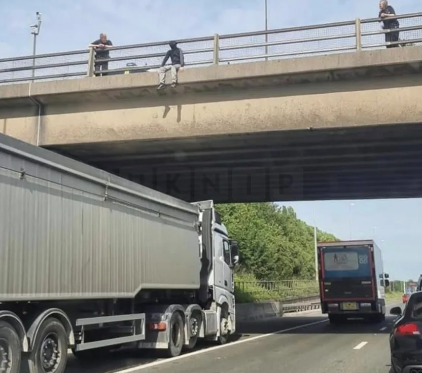 Hero Lorry Driver Saves Man from Suicide on M62, Sparks Mental Health Urgency