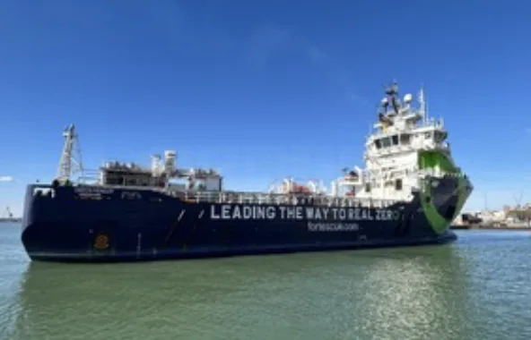 World’s First Ammonia-Powered Ship Docks in UK, Ushering New Era in Green Shipping