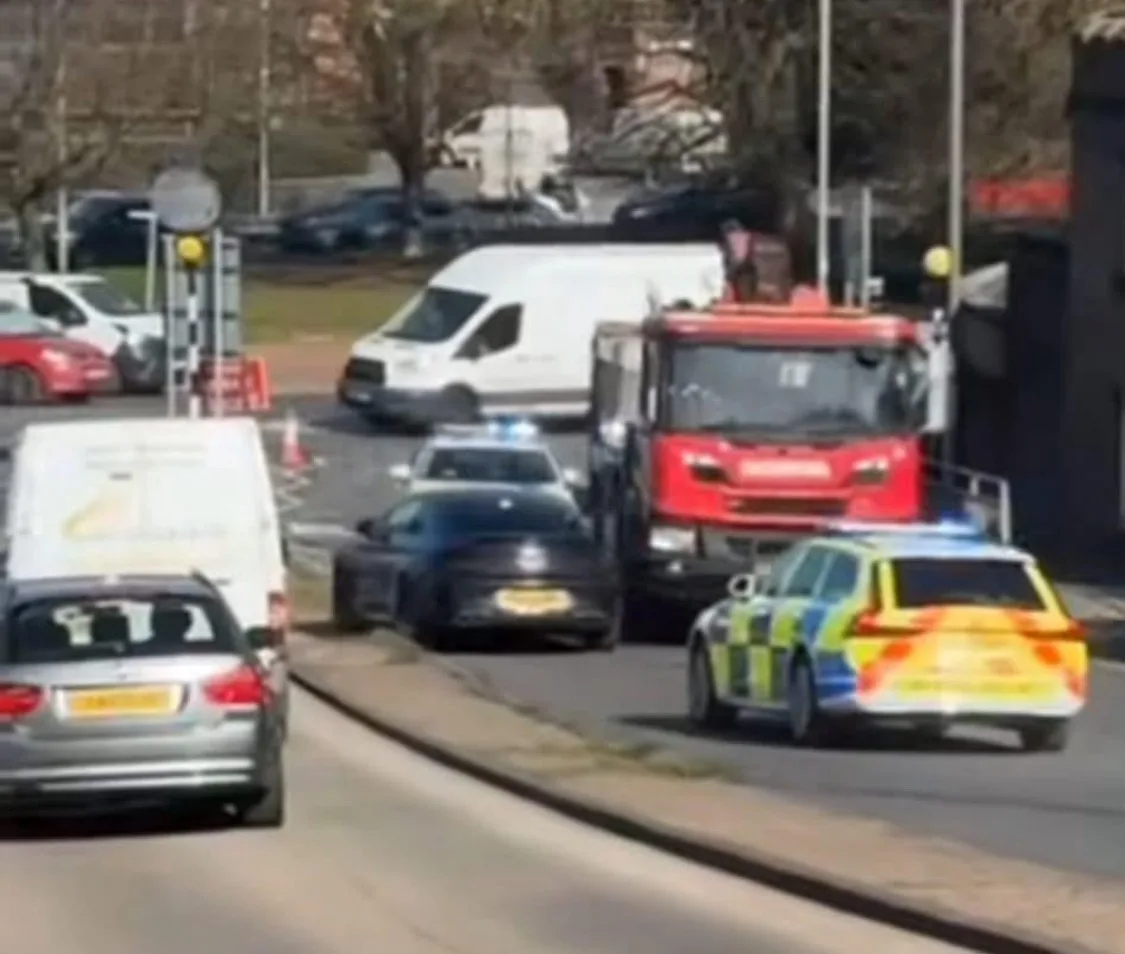 High Wycombe Chaos as Police Nab Mercedes Driver in High-Speed Chase