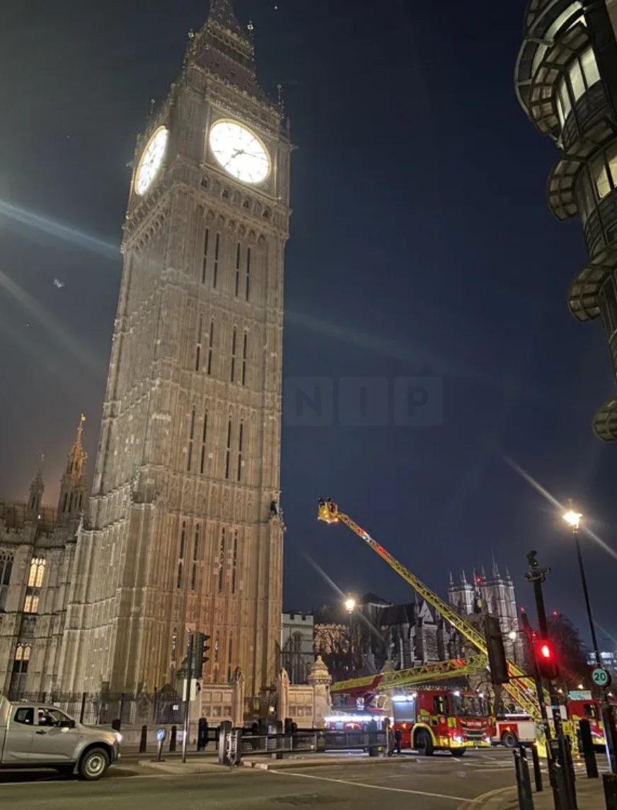 Barefoot Protester Scales Big Ben Waving Palestinian Flag in Parliament Security Chaos