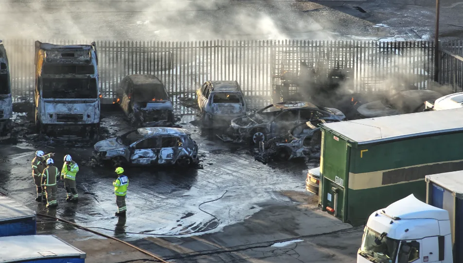 Massive Explosion and Blaze at Detling Aerodrome Industrial Estate Sparks A249 Shutdown