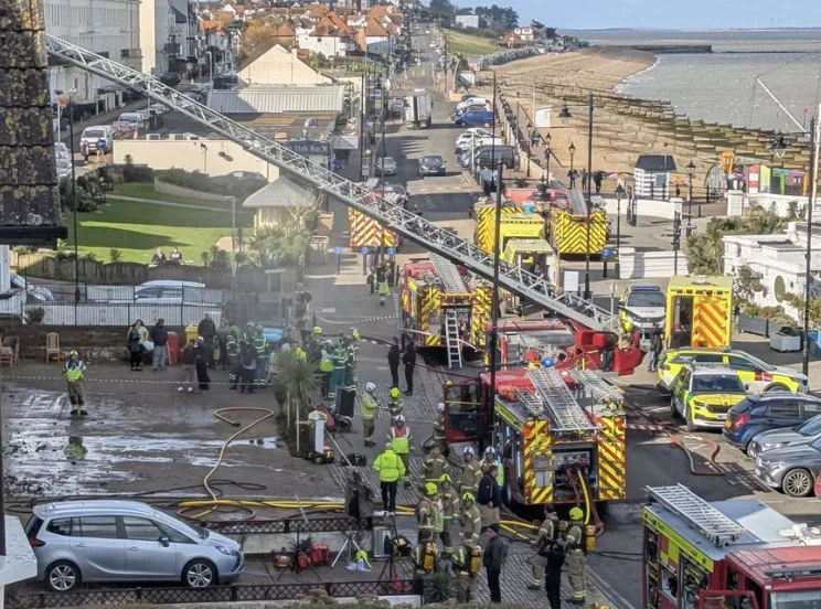 Herne Bay Care Home Blaze: 56 Evacuated, One Hospitalised as Firefighters Battle Major Fire