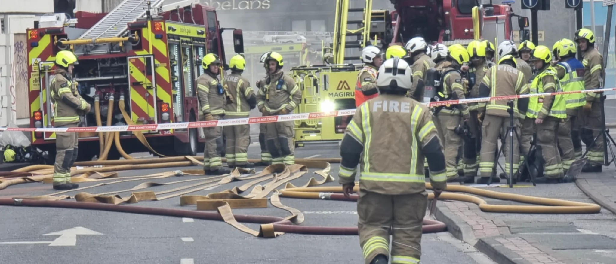 Kingston Blaze: 150 Firefighters Battle Huge Fire in Disused Building on Richmond Road
