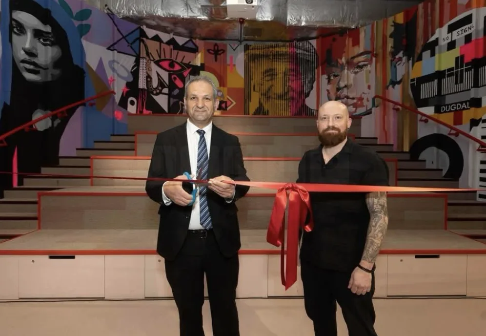 Eco-Friendly Mural Celebrating Enfield’s Diversity Unveiled at Dugdale Arts Centre
