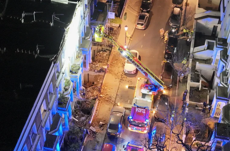Notting Hill Horror: Roofs Collapse Overnight as 11 Residents Rescued from Crumbling Homes