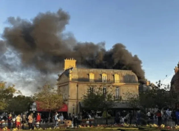 Fire Erupts at Disney World’s Epcot During Spring Break – Hundreds Evacuated, No Injuries