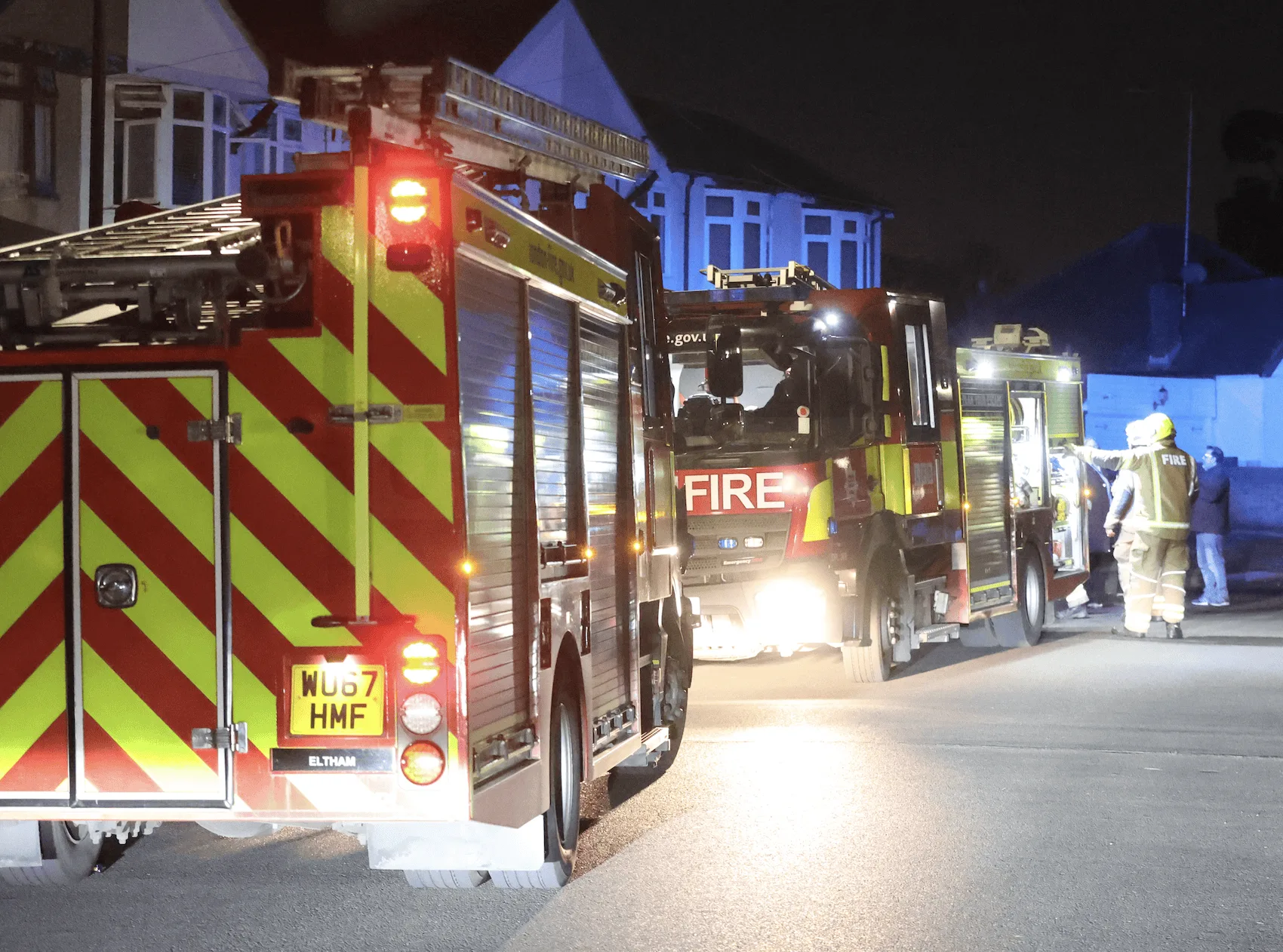 Welling House Fire and Explosions Linked to Cigarette and Gas Canisters Sparks Major Emergency Response