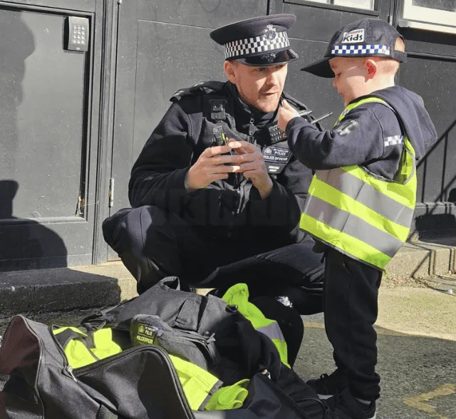 Five-Year-Old’s Dream to Be Policeman Comes True Thanks to Local Cops and Charity
