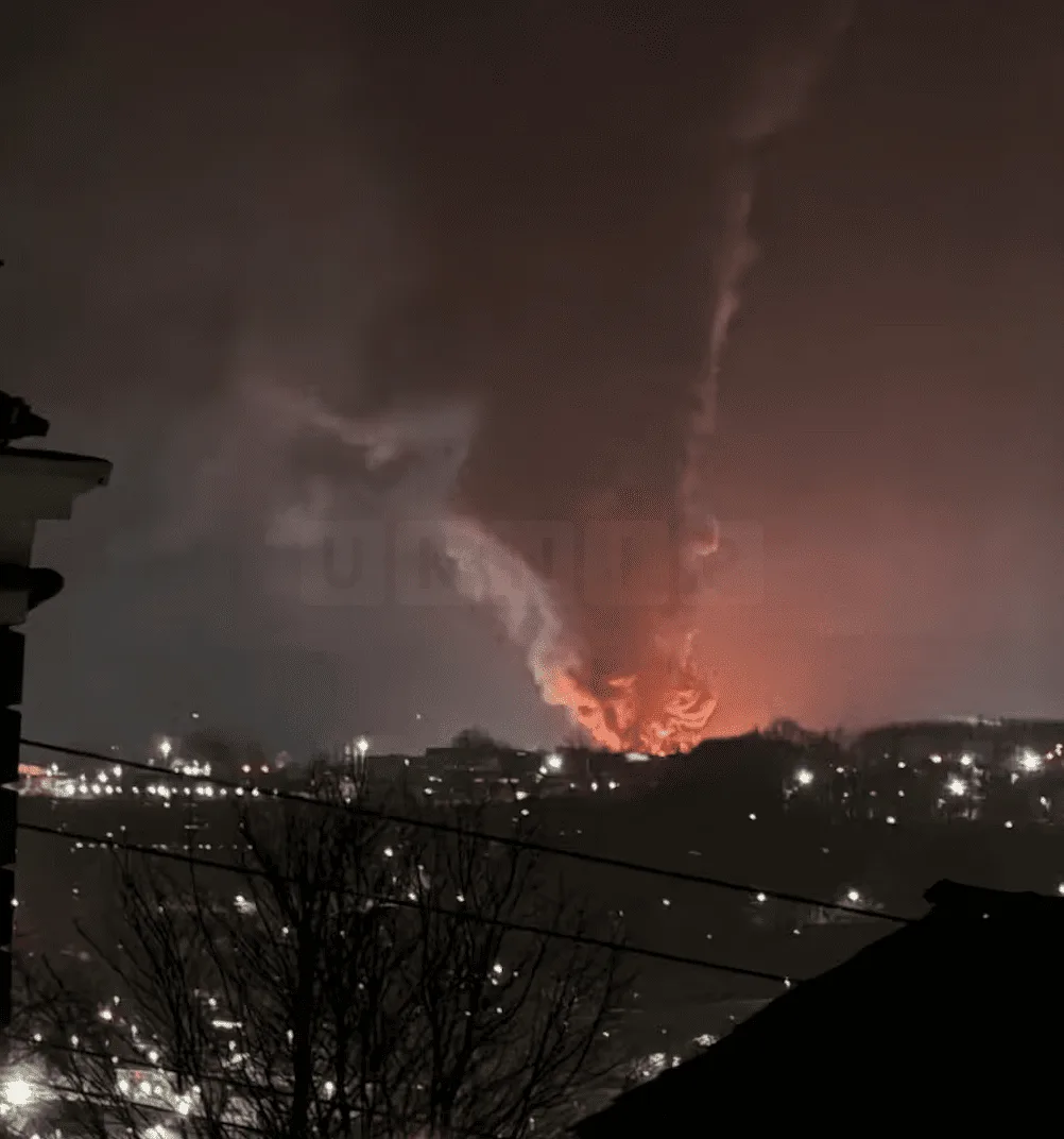 Blackburn Blaze Erupts Near Hospital: Explosions Rattle Town as Toxic Smoke Forces Stay-Indoor Warning