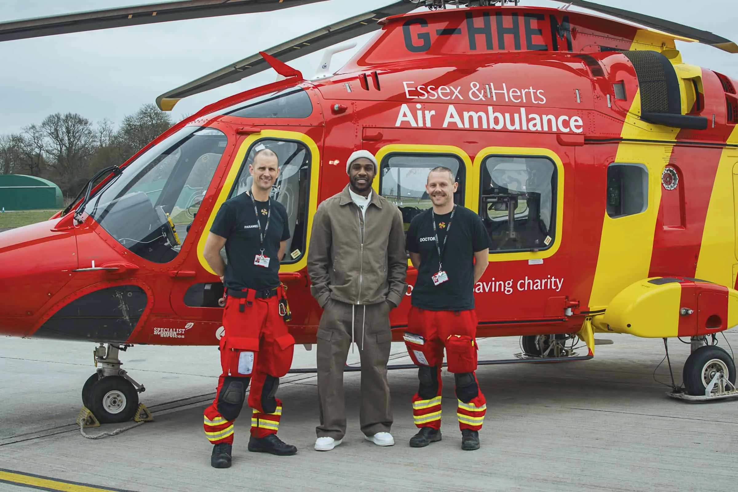 West Ham Star Michail Antonio Thanks Essex Air Ambulance Crew Who Saved His Leg After Crash