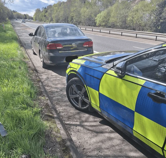 New Driver Hit with Ban After M1 Speeding at 87mph on Three Faulty Tyres