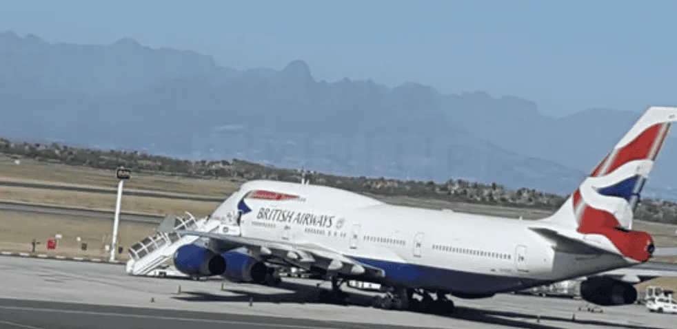 Smoke Scare Forces British Airways Flight BA58 to Make Emergency Landing in Cape Town – Passengers Safe