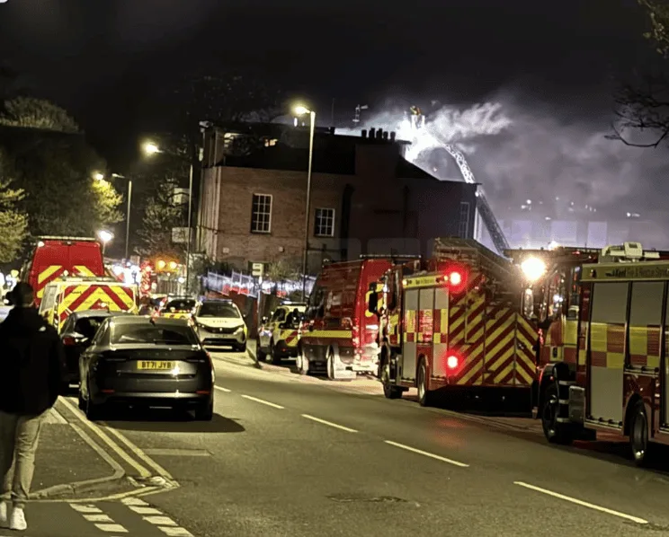 Dover Flats Blaze: 42 Homes Evacuated as Firefighters Battle Overnight Inferno