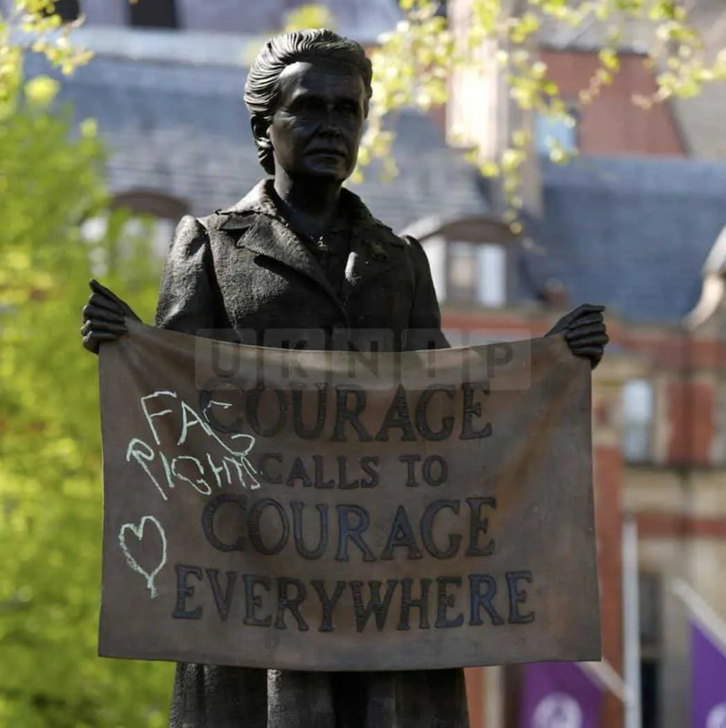 Met Police Hunt Vandals After Seven Parliament Square Statues Smeared with Graffiti During Protest