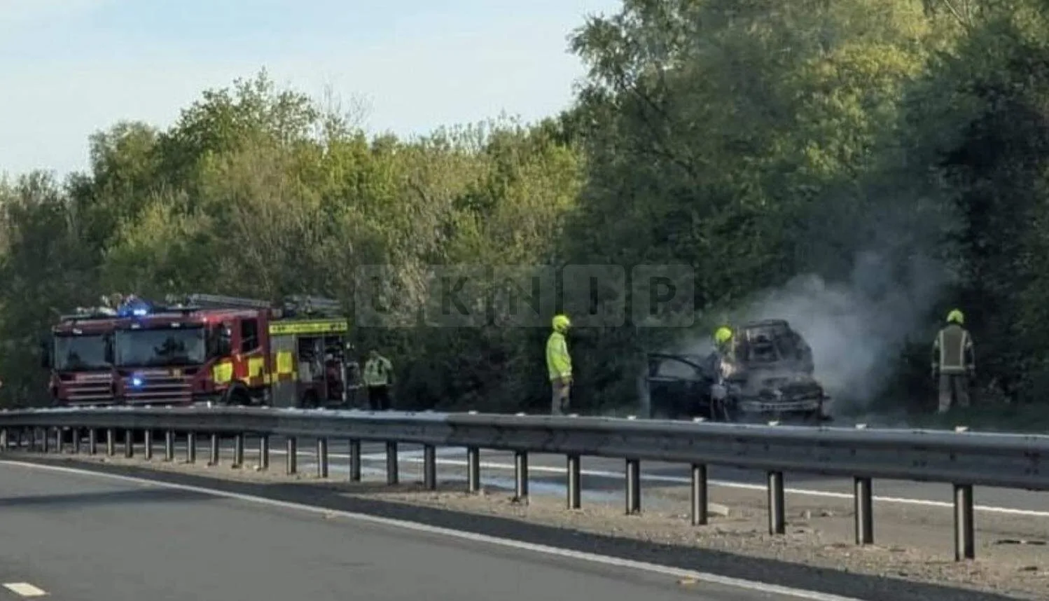 Car Fire Causes Delays on A21 Between Hildenborough and Tonbridge