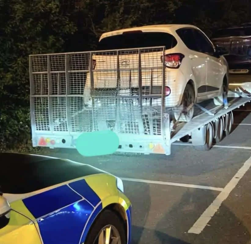 A1 Car Transporter Caught Dodging Licences Near Grantham – Driver Fined and Vehicle Seized