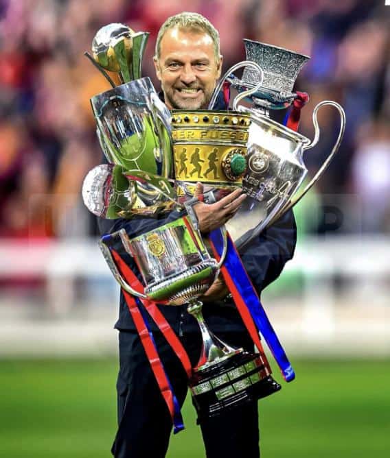 Hansi Flick Maintains Perfect Record with Seven Wins in Seven Finals