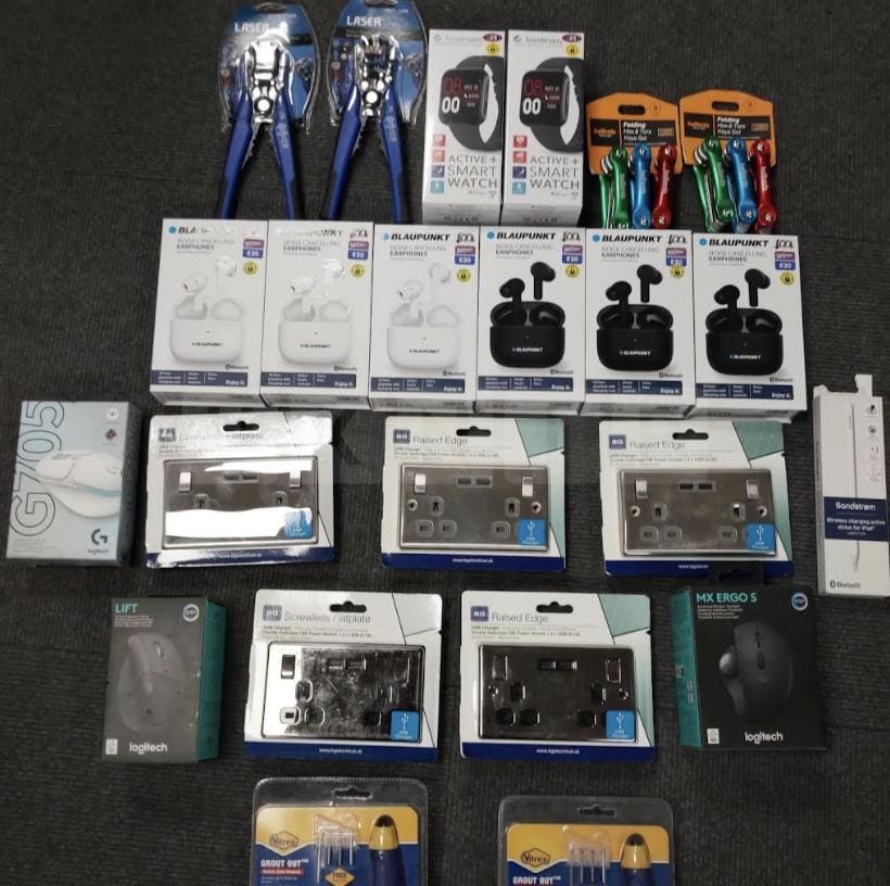Broadstairs Shoplifting Tip-Off Leads to Two Arrests and Huge Haul of Stolen Goods Seized