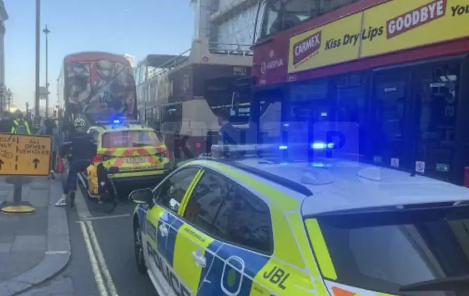 Woman in Critical Condition After Shocking Two-Bike Crash Near Waterloo Bridge