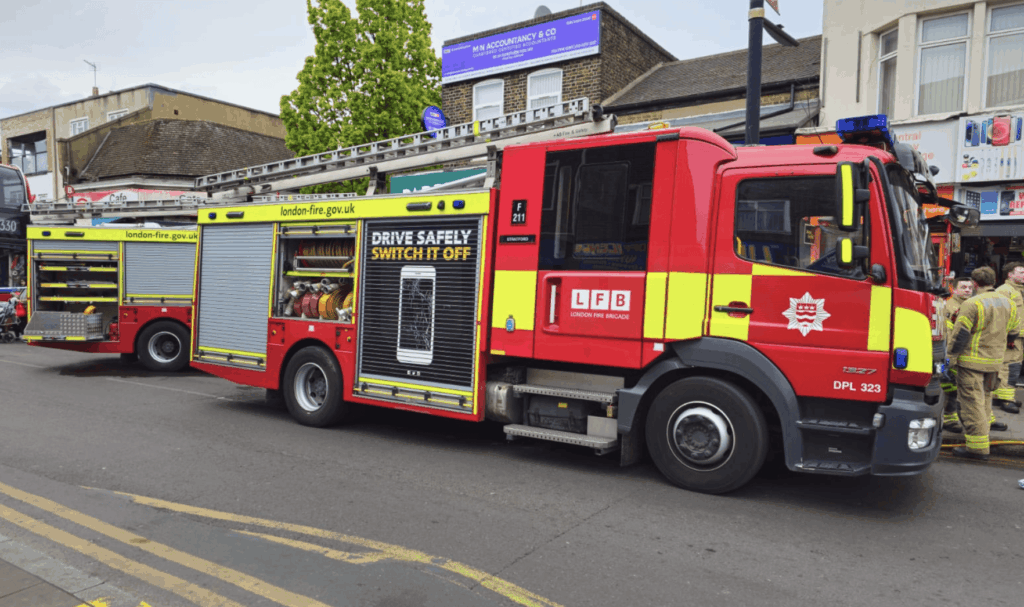 Old Kent Road Flat Blaze Hospitalises Two, Firefighters Credit Smoke Alarms for Quick Rescue