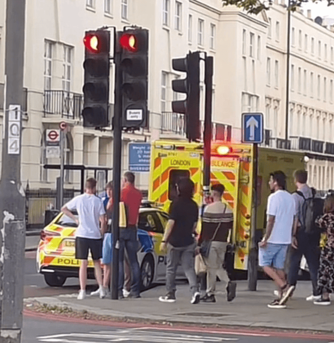 Paramedics Rush to Rescue Near Great Portland Street Station Sparks Camden Traffic Chaos