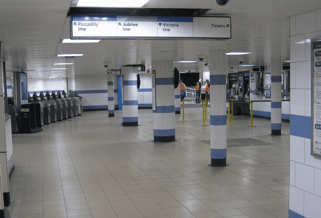 Emergency Services Respond to Smoke Reports at Green Park Underground Station