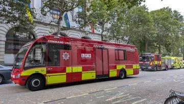 Whitechapel Blaze: Firefighters Tackle Massive Fire at SOMSAA Restaurant on Commercial Street