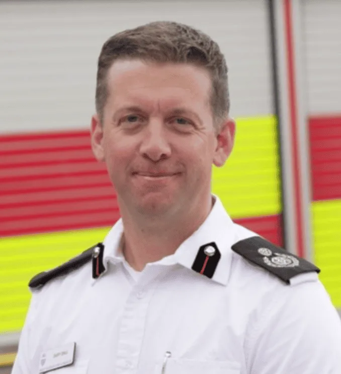 Gary Ball Tapped as West Sussex Fire’s New Deputy Chief After Rapid Rise