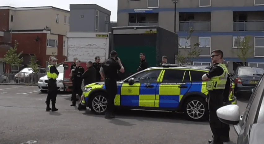 Portsmouth Brawl: Man Arrested After Police Officer Left Screaming in Pain with Ankle Injury