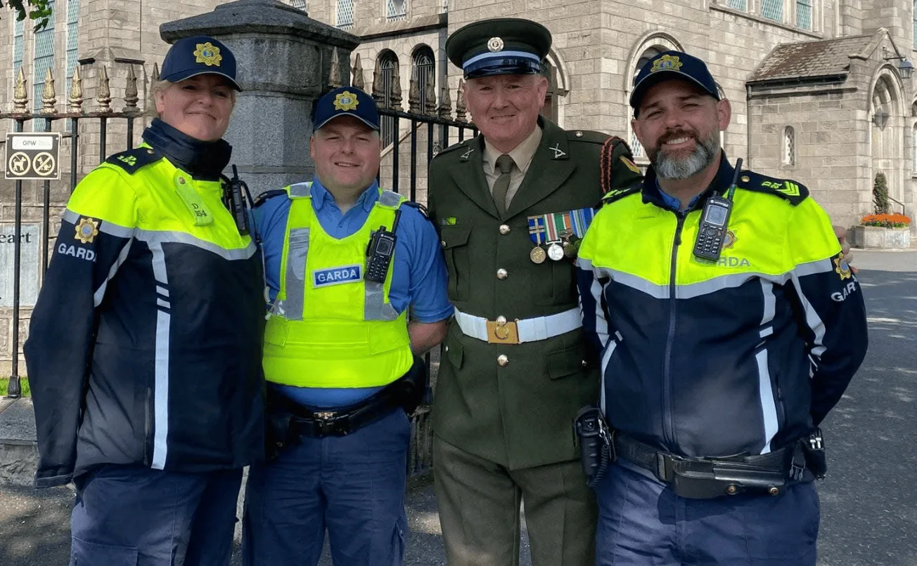 Bridewell Gardaí Lead Security at 1916 Easter Rising Commemoration in Dublin