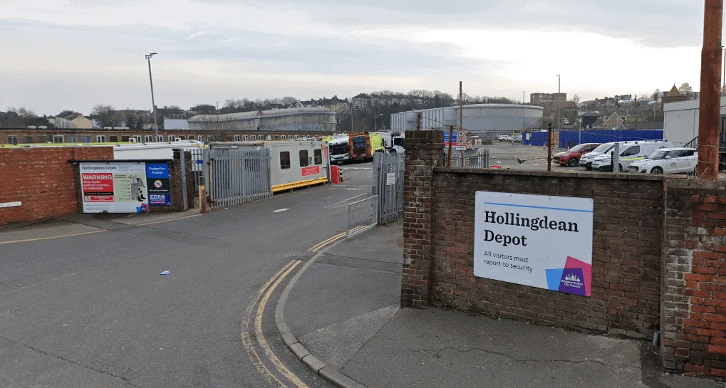 Sussex Police Probe Ongoing Arson, Harassment & Weapon Crimes at Brighton Council Depot